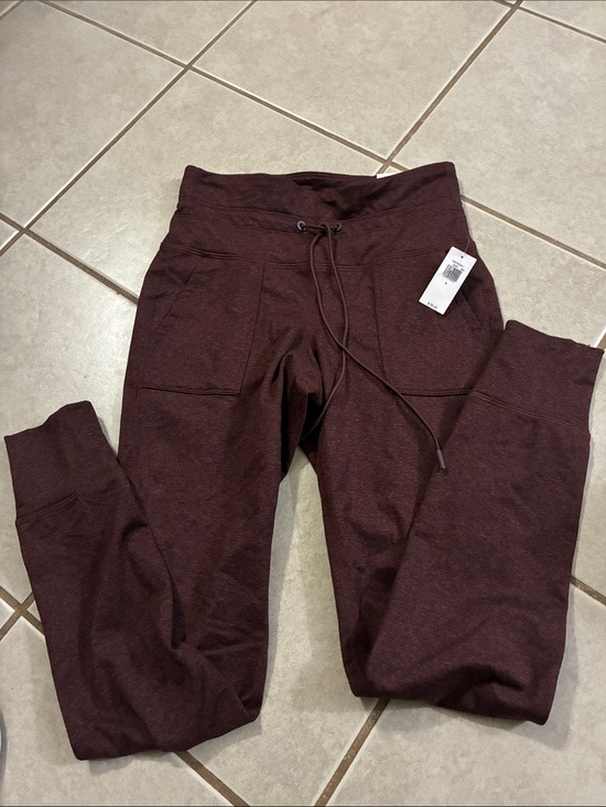 Old Navy Pants - Old Navy Women's Maroon/Burgundy Leggings with Drawstring Waist